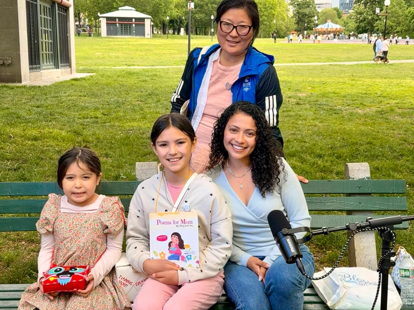 Families reading Blossom Little Readers books together — 8