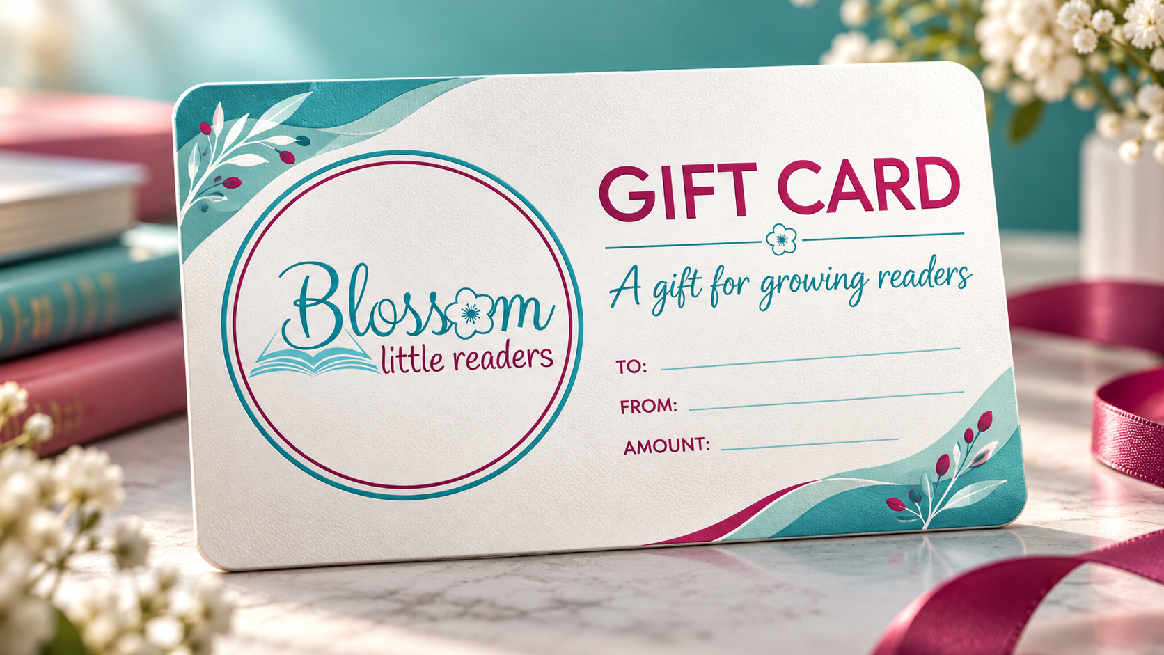 Blossom Little Readers gift card