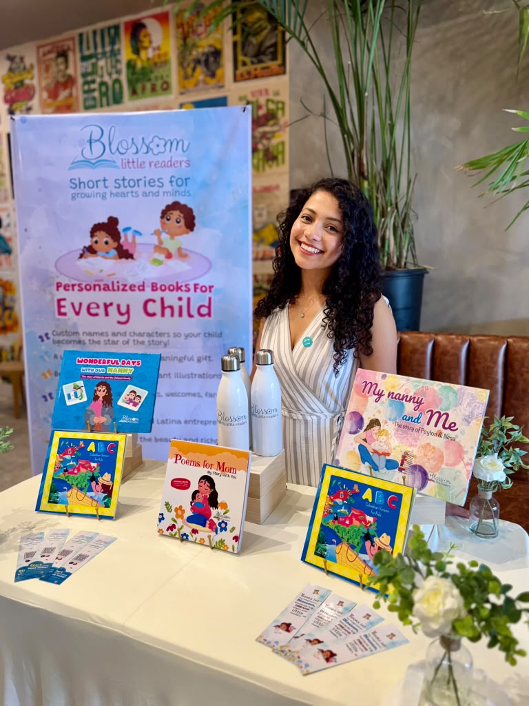Brigith Lorena, founder of Blossom Little Readers